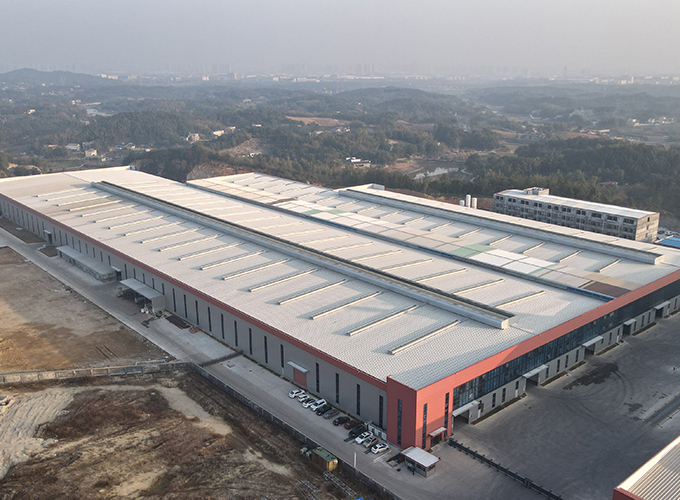 工廠(chǎng)航拍圖